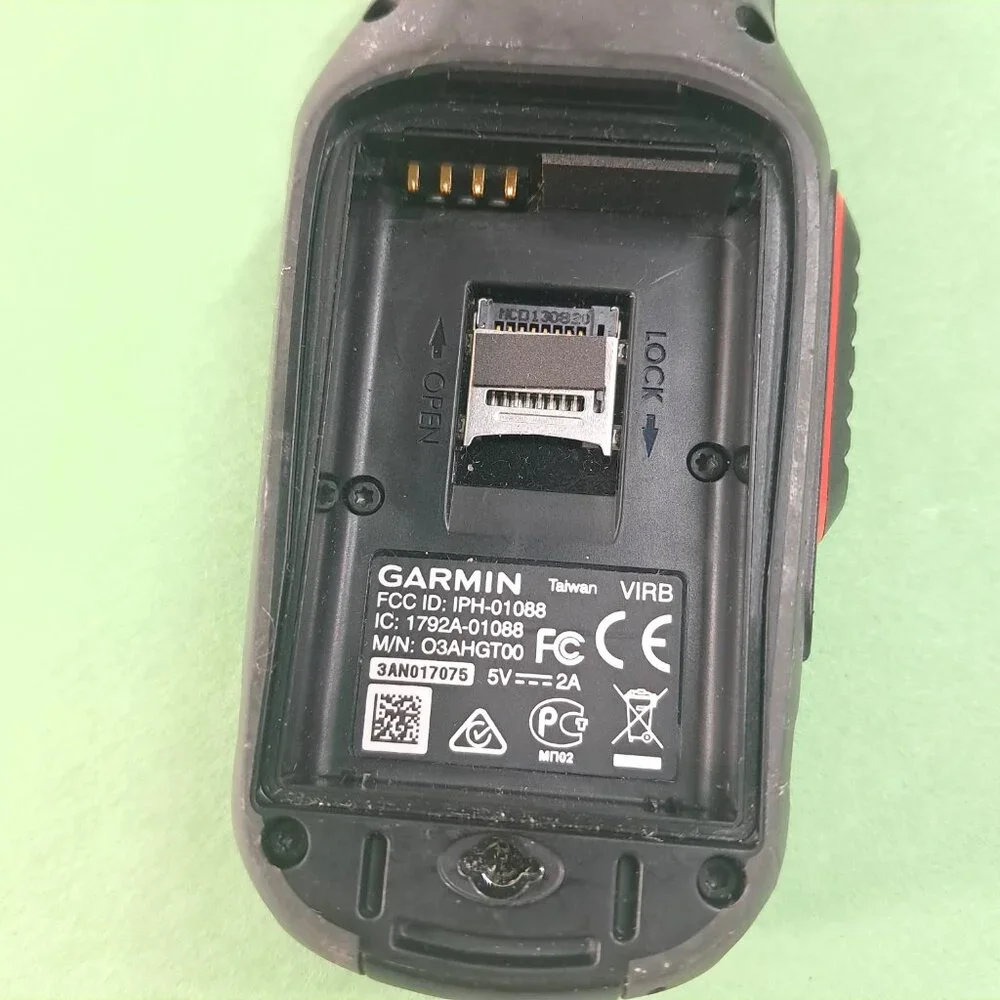 Garmin Virb Camcorder IPH-01088 1080p HD Action‎ Camera w/ battery bicycle WORKS
